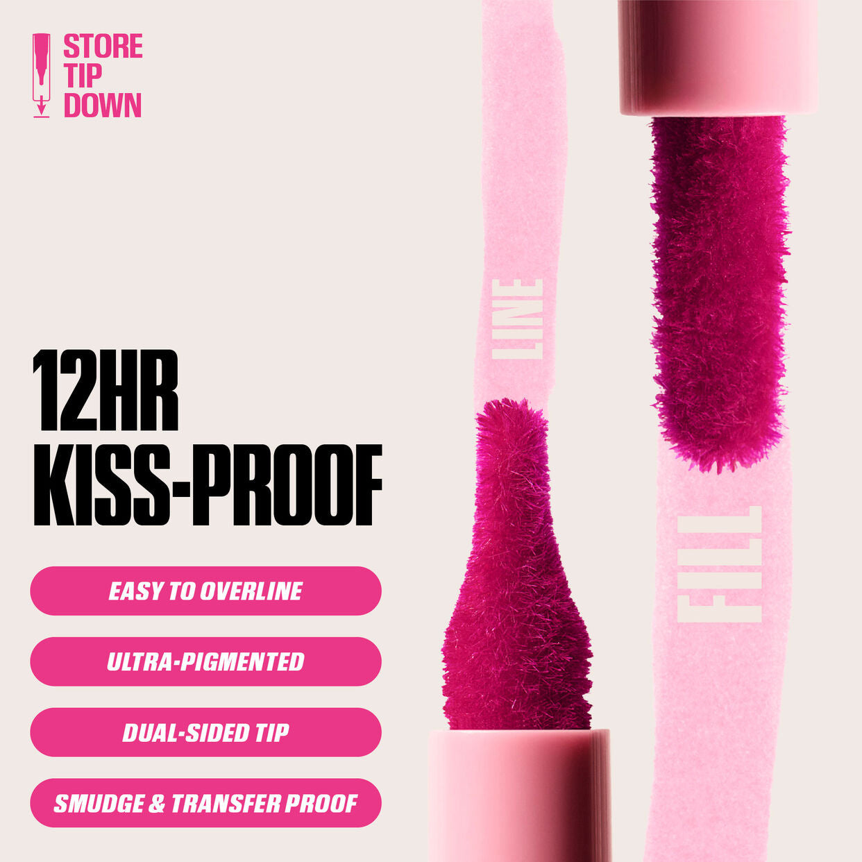 PAGEVINE Lip Contour Lip Stain For 12-Hour Wear